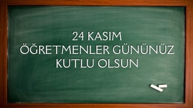 24 Kasım Öğretmenler Günü Resimli Mesajlar