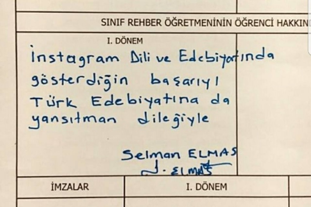 Selman Hocanın Karne Yorumları Okuyanları Kırdı Geçirdi