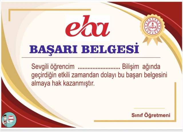 Öğrenciler İçin Çeşitli Başarı Belgeleri