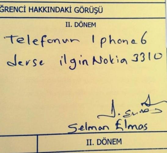 Selman Hocanın Karne Yorumları Okuyanları Kırdı Geçirdi
