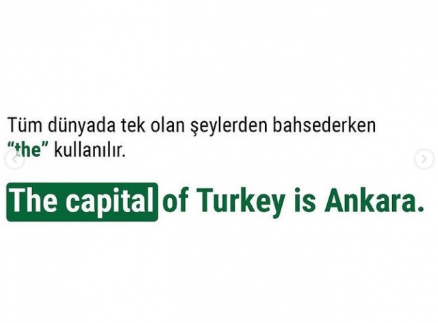 İngilizcede “The” Kullanımı