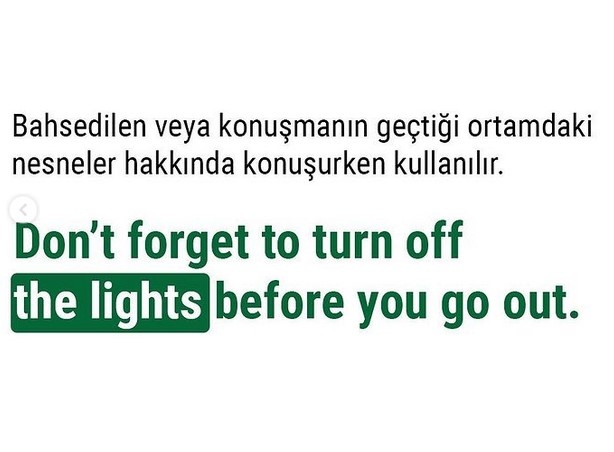 İngilizcede “The” Kullanımı