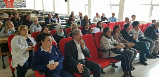 Öğretmenlere EBA ve TALIS bilgilendirme toplantısı yapıldı.