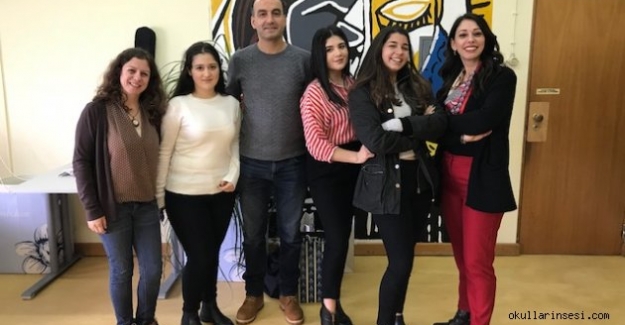 Burhan Felek Anadolu Lisesi Erasmus Projesi için Portekiz'de