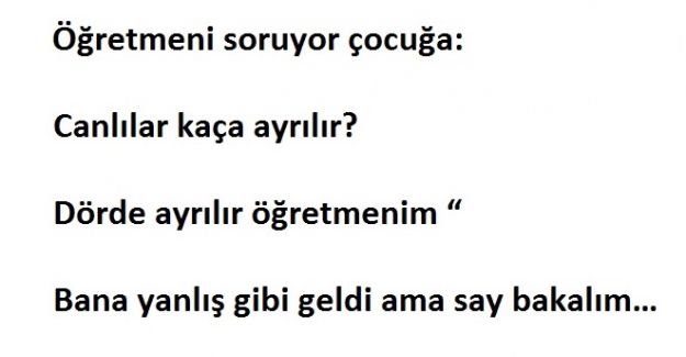 Canlılar Kaça Ayrılır?