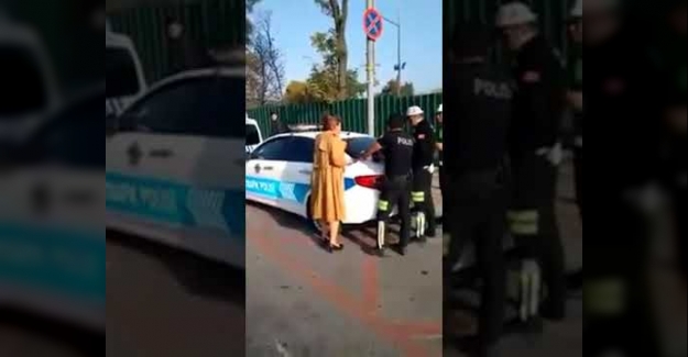 Trafik Cezasına Tepki Gösterip Çığlık Atan Kadınla İlgili Flaş gelişme