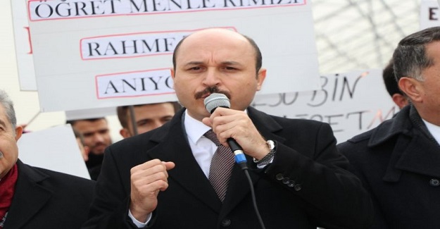 ATAMASI YAPILMAYAN ÖĞRETMENLERİN EYLEMİNE DESTEK VERDİK.