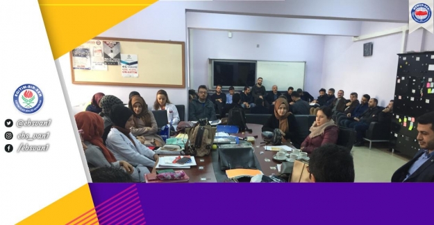 Eğitim Bir Sen: Öğretmenlerimizle buluşuyoruz.