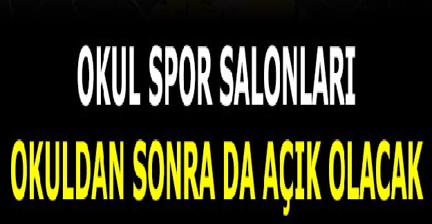 MEB Okul Spor Salonları İle İlgili Önemli Bir Karar Aldı
