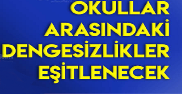 Milli Eğitim Bakanı Ziya Selçuk: "Okullar Arasında ki Eşitsizlikler Ve Ve Dengesizlikleri Eşitleyeceğiz"