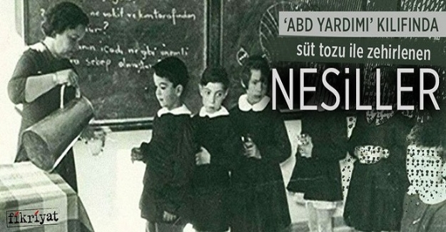 Süt tozu ile zehirlenen bir nesil