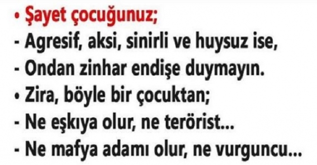 Alnından Öpülecek Çocuk