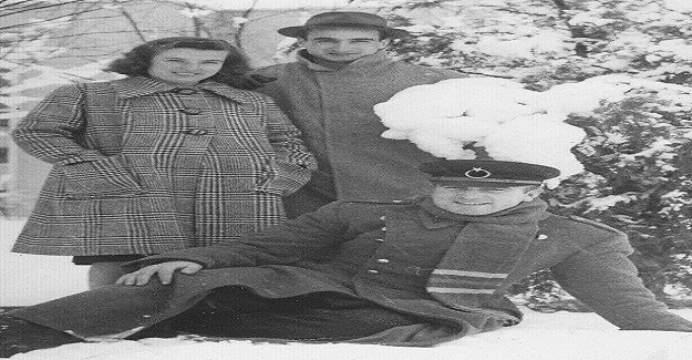 Osman Nuri Koçtürk (Tarhana Osman) Ankara Üniversitesi Veteriner Hekimlik Fakültesinde.(1940'lar)