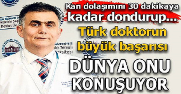 Türk doktor geliştirdiği teknik ile tıp literatürüne girdi.