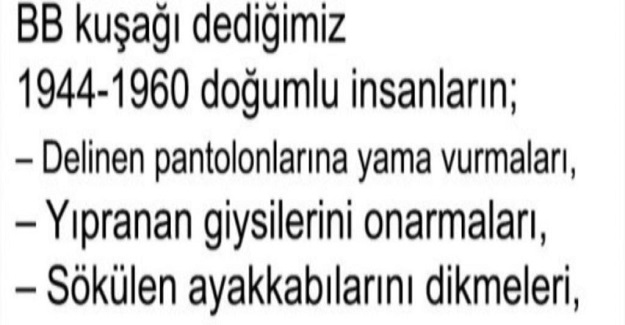 bb baby boomer kusagi dedigimiz 1944