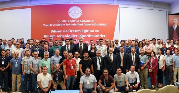 Bilişimle Üretim Eğitimi Çalıştayı Ankara'da başladı