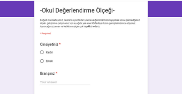 Okul Değerlendirme Ölçeği