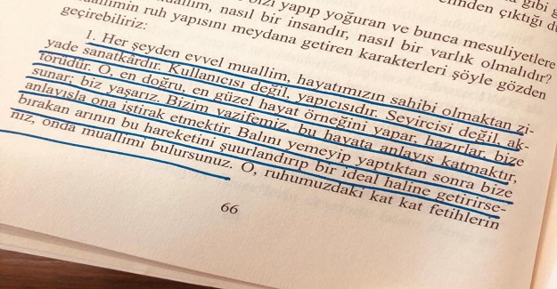 Bize bir insan mektebi lazım.