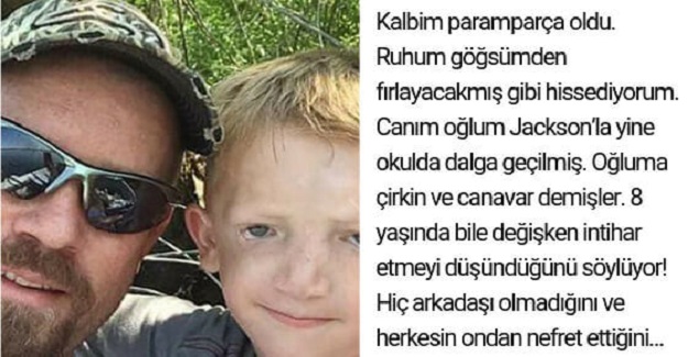 Çocuğun suratını gören ona canavar dedi, çocuğun babası oğluyla dalga geçenlere öyle bir şey söyledi ki