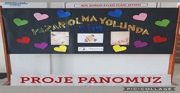 Yazar Olma Yolunda Şiir eTwinning Projesi'nde Biz de Varız
