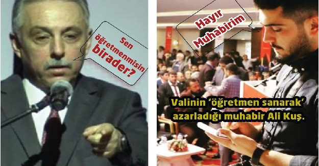 24 Kasım Öğretmenler Gününde"Valinin öğretmen diye azarladığı muhabir" konuştu