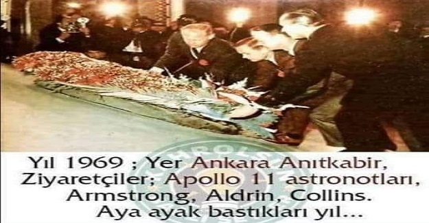 AY'DAN GELİP ANITKABİR'E GETİREN NEDEN