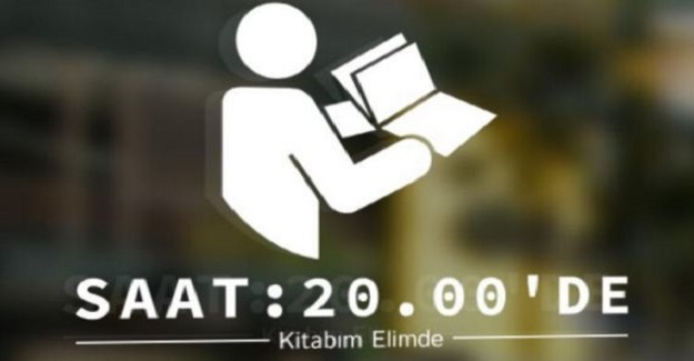 "Saat 20.de kitabım Elimde "Projesi Başlıyor