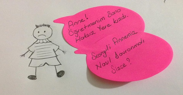 Anne, öğretmenim bana bugün haksız yere kızdı.