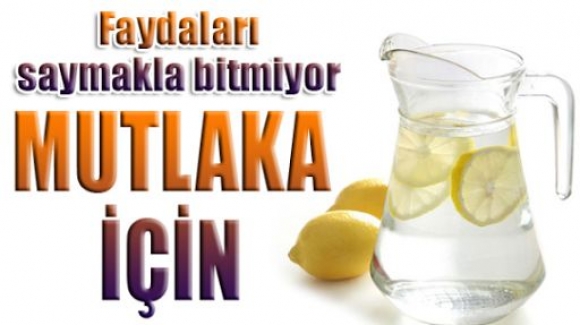 GÜNE LİMONLU SUYLA BAŞLAMAK IÇIN TAM 20 MUHTEŞEM NEDEN: