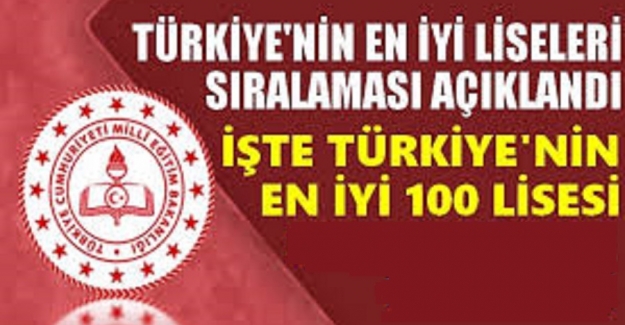 Türkiye'nin En Başarılı 250 Lisesi Belli Oldu: İşte 2020'nin En İyi Liseleri. Türkiye’nin En İyi Liseleri Sıralaması