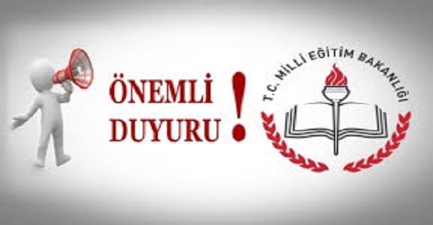 2020 YILI ÖĞRETMENLERİN İL İÇİ İSTEĞE BAĞLI YER DEĞİŞTİRME DUYURUSU MEB TARAFINDAN YAYINLANDI