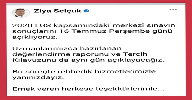 MEB'den LGS Öğrencilerinin Tercihlerinde Yardımcı Olacak Faydalı Bir Uygulama Daha