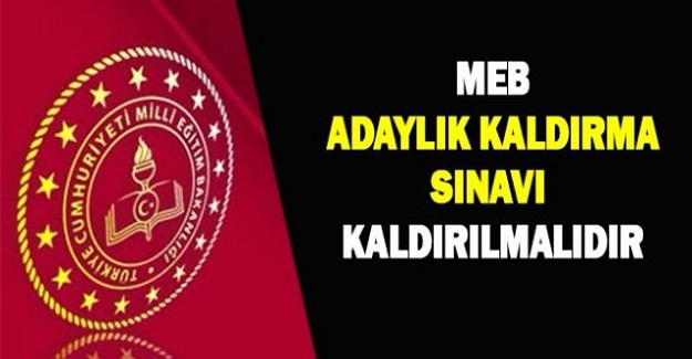 Türk Eğitim Sen Genel Başkanı Talip Geylan, Adaylık Kaldırılma Sınavı AKS Kaldırılmalıdır