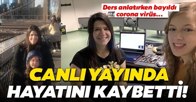 Canlı Yayında Öğrencilerine Ders Verdiği Esnada Corona Virüs Nedeniyle Hayatını Kaybetti
