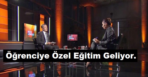 Öğrenciye Özel Eğitim Geliyor.
