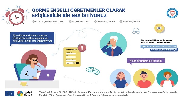 HERKES İÇİN TAM ERİŞİLEBİLİR, ENGELSİZ BİR EBA İSTİYORUZ