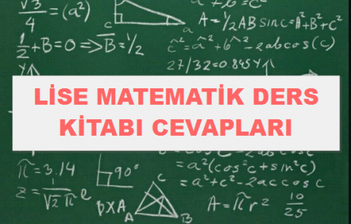 12. Sınıf Matematik Ders Kitabı Cevapları - Çözümleri
