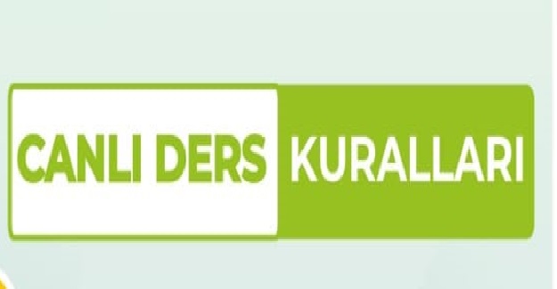 Canlı Ders Kuralları