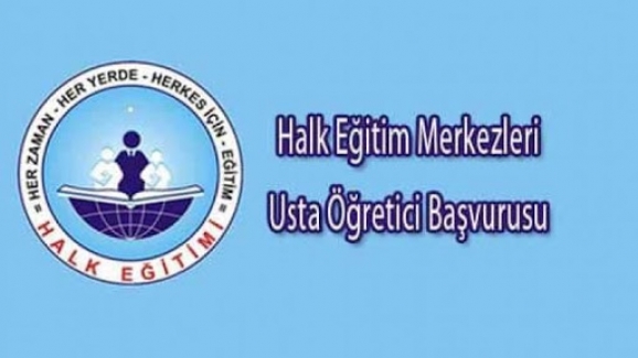 Halk Eğitim Usta Öğretici Belgesi Nasıl Alınır? Halk Eğitim Merkezi Usta Öğretici Başvuru Belgeleri