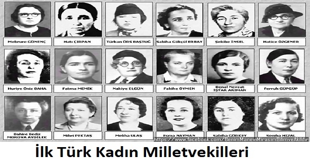 İlk Türk Kadın Milletvekilleri