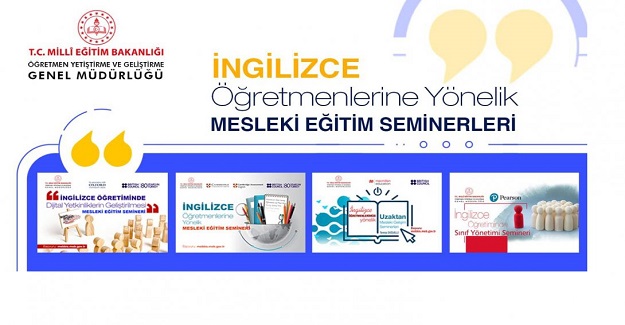 İngilizce Mesleki Eğitim Seminerleri Öğretmenlerimizin Başvurusuna Açıldı