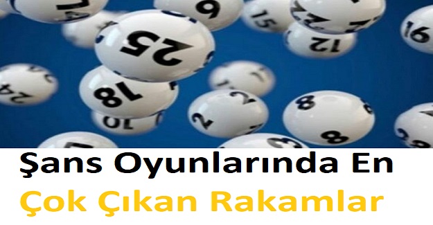 Şans Oyunlarında En Çok Çıkan Rakamlar