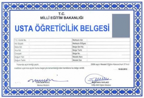 Usta Öğretici Kursu Soruları ve Cevapları 2024
