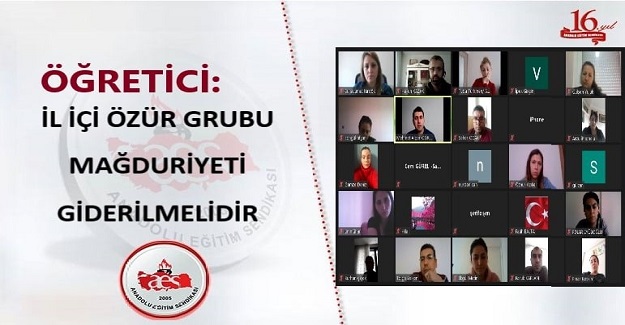  İL İÇİ ÖZÜR GRUBU MAĞDURİYETİ GİDERİLMELİDİR