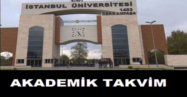 istanbul universitesi akademik takvimi 2021