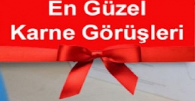 KARNEYE YAZILABİLECEK ÖĞRETMEN GÖRÜŞLERİ