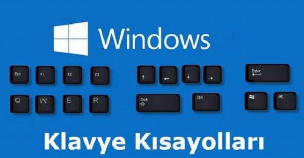 Windows Klavye Kısayol Tuşları Listesi !