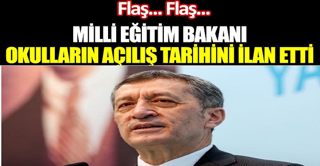 Bakan Selçuk'ta Yüz Yüze Eğitim Açıklaması