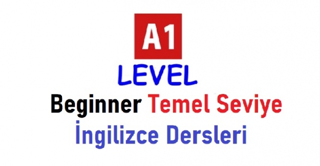 Beginner Temel Seviye İngilizce dersleri