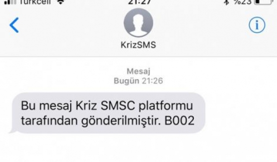 Bu Mesaj Kriz SMS Platformu Tarafından Gönderilmiştir Nedir?